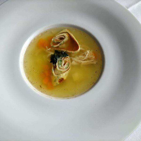 Obrázek z Omeletka s bylinkami (vložka do polévky)