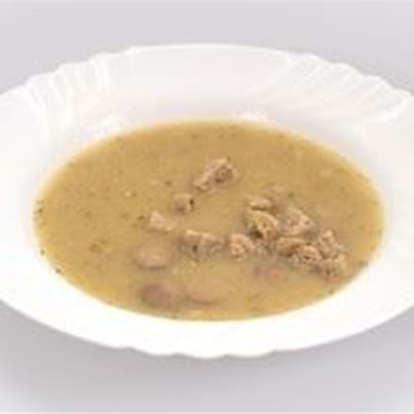 Obrázek z Hrachová polévka s párkem